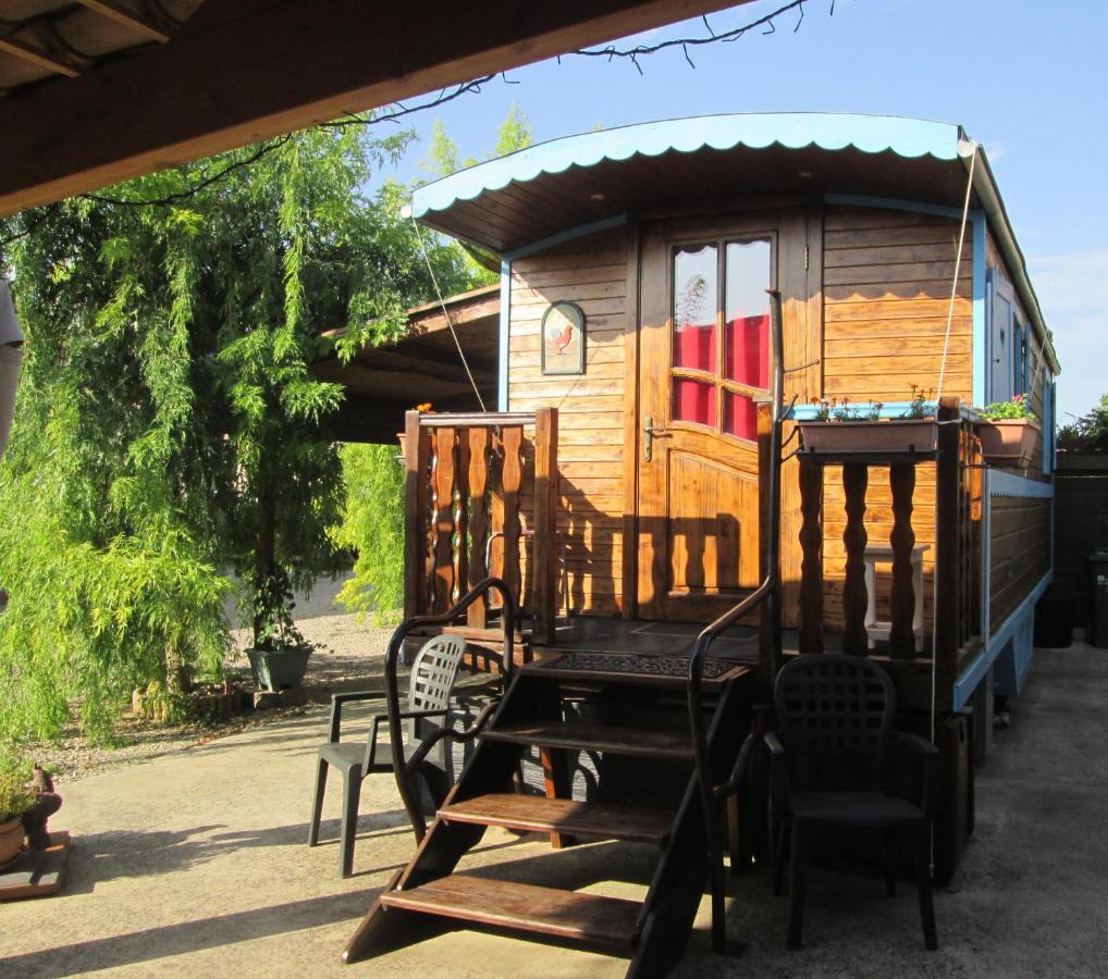 La Roulotte Des Carpates Hotel Gaillac Exterior foto