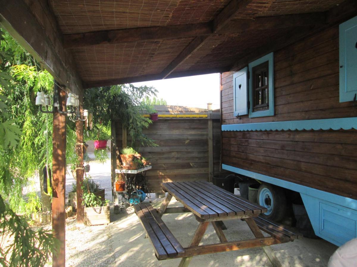 La Roulotte Des Carpates Hotel Gaillac Exterior foto